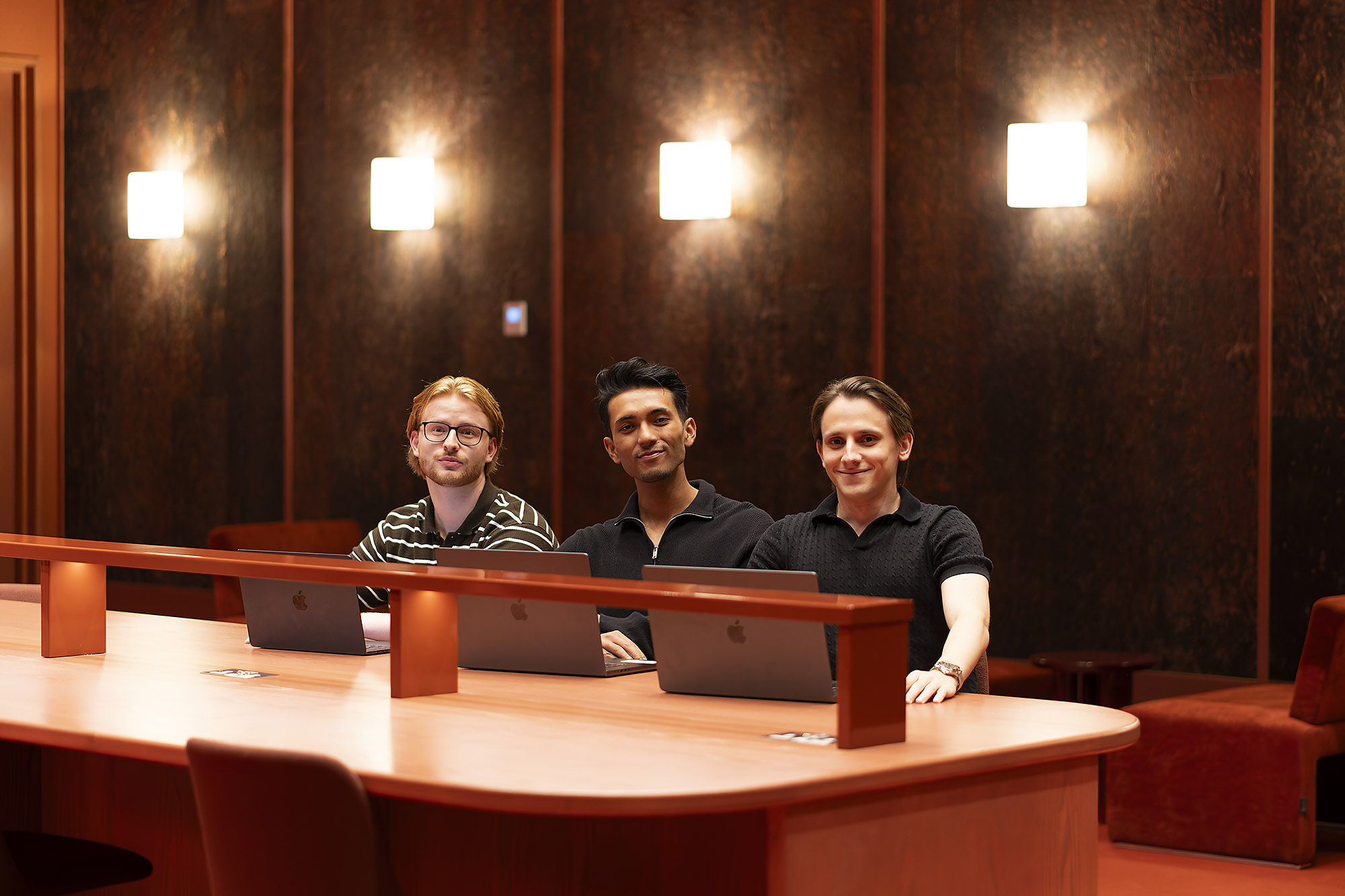 LandscapeBase directors Mark Sciosia, PJ Dutta and Joachim Wurtz
